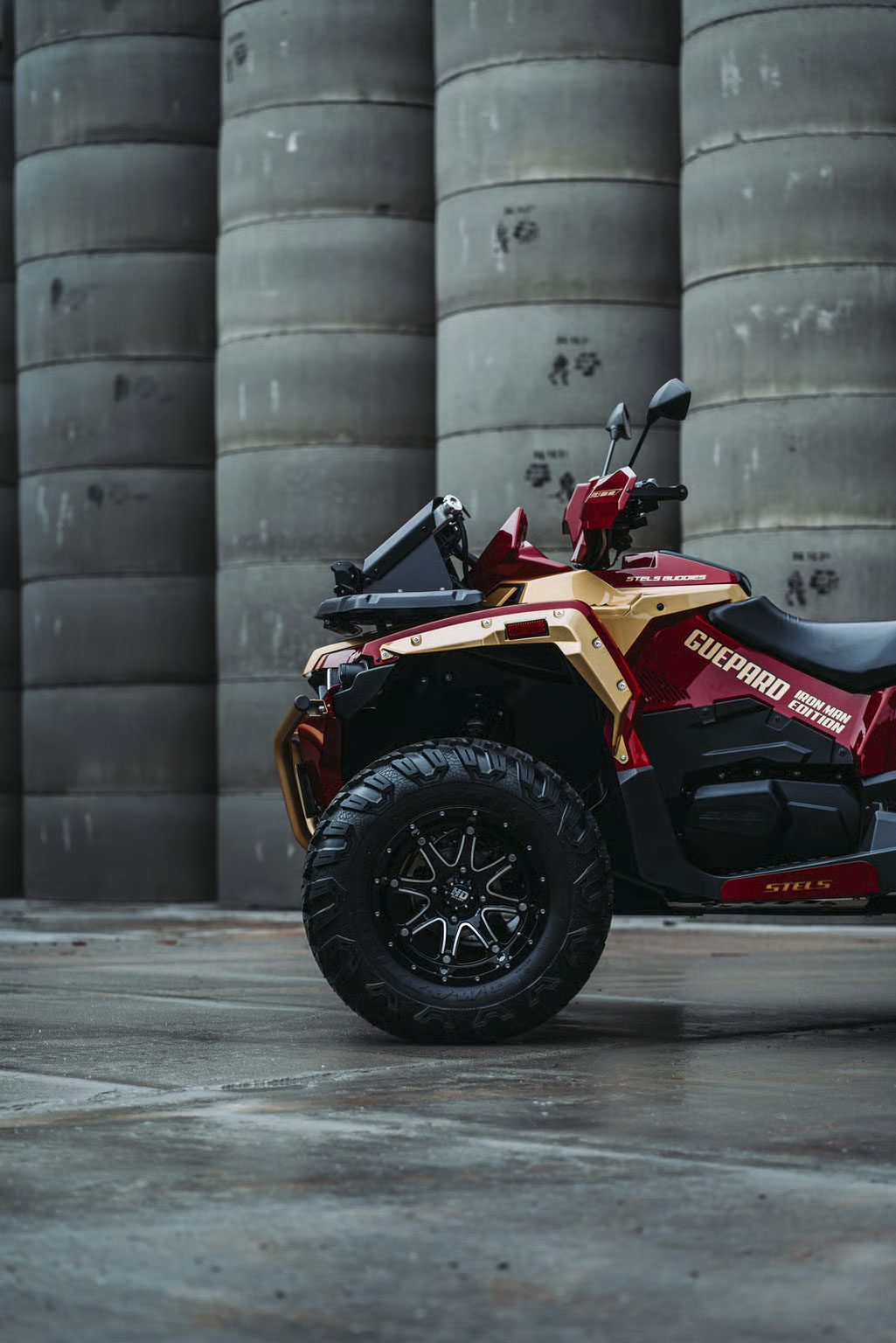 Foto: Quad im Betonwerk