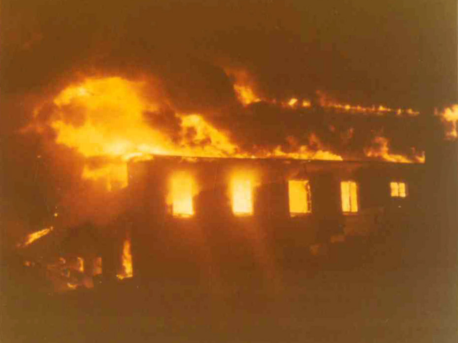 1969 – Brand und Einstellung der Ziegelproduktion